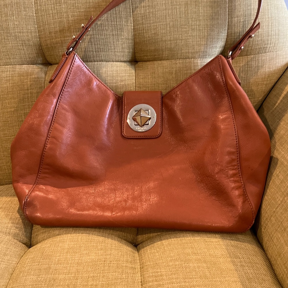 Brown Leather Kate Spade Shoulder Bag